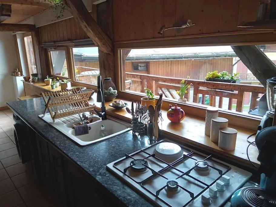 Charmant Duplex 70M2,Type Chalet Savoyard Bourg-Saint-Maurice 0*,  Franciaország